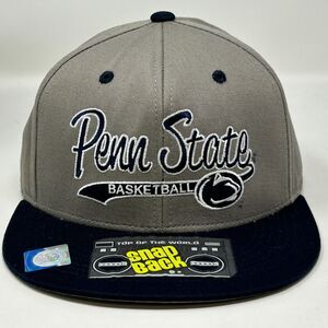 Penn State Nittany Lions Basketball Hat Baseball Cap University Snapback Gray